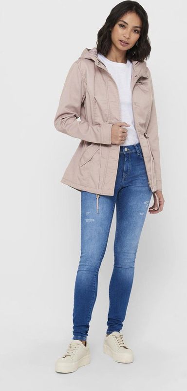 Nike Sportswear Classic Parka Lange Winterjas Therma Fit Roze