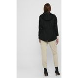 ONLY Onllorca Canvas Parka CC OTW overgangsjas dames, zwart.