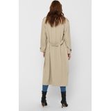 Only - ONLLINE X-LONG TRENCHCOAT OTW NOOS - Trenchcoat - Beige - Polyester