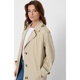 Only - ONLLINE X-LONG TRENCHCOAT OTW NOOS - Trenchcoat - Beige - Polyester