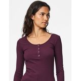 T-shirt - Ronde Hals - Nauwsluitende Pasvorm - Stretchy Design - Katoen