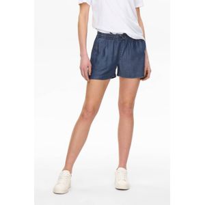 Broek - Pema - Blauw Denim - Harembroek - Korte Lengte - Regular Fit