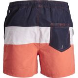 JACK&JONES - JJIBALI JJSWIMSHORTS AKM COLORBLOCK - Heren Zwembroek - Geblokt - Steekzakken