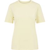 Shirt 'Ria' - Effen - Jersey - Kwartmouw - Normale Pasvorm