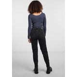 Pieces T-shirt Pckitte Ls Top Noos Bc 17101437 Ombre Blue Dames