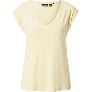 Pieces - Pckamala Noos BC Tee - T-shirt - Lichtgeel - Katoen