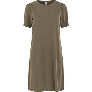 Pieces - PCKAMALA SS Puff Sleeve Dress - Sea Turtle - Modal