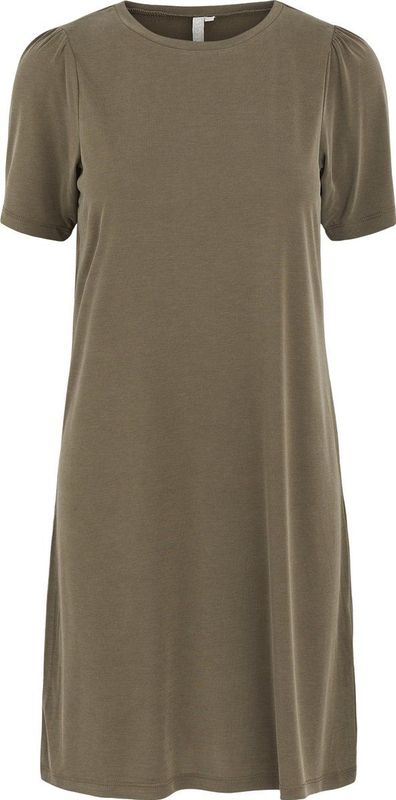 Pieces - PCKAMALA SS Puff Sleeve Dress - Sea Turtle - Modal