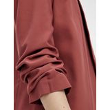 Blazer - Apple Butter - Slim Fit - 3/4-Mouwen - Sjaalkraag