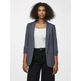 Pieces - Blouseblazer PCBOSELLA - Blazer - Ombre Blue - Met Plooidetail op de Mouw