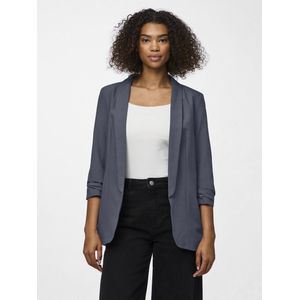 Pieces - Blouseblazer PCBOSELLA - Blazer - Ombre Blue - Met Plooidetail op de Mouw