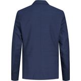 Jack & Jones Junior - Blazer - Blauw - 77% Polyester, 22% Wol, 1% Elastaan