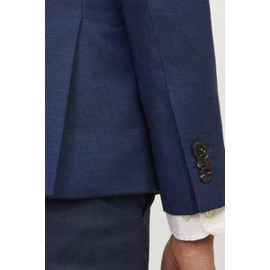 Jack & Jones Junior - Blazer - Blauw - 77% Polyester, 22% Wol, 1% Elastaan