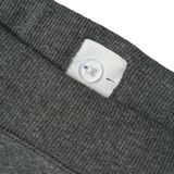 Sportbroeken - Sweatstof - Grijs - Katoen - Regular Fit