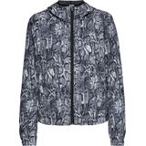 ONLY PLAY - ONPMAJLI AOP LS HOOD JCK - Sportjas - Zwart - Polyester