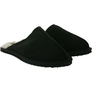 Jack & Jones Pantoffels - Microfiber - Gevoerd met Namaakbont