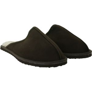Jack & Jones Heren Instappers Dudely Microfiber Pantoffel Bruin