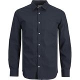 Jack & Jones - JJJOE SHIRT LS PLAIN - Overhemd - Navy Blazer - Lange Mouwen