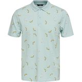 ONLY & SONS ONSMATCH LIFE REG SS AOP - Poloshirt - Blauw - Katoen