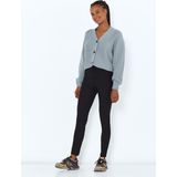 Noisy May - HW Pants - Broek - Zwart - Viscose/Polyamide/Elastaan