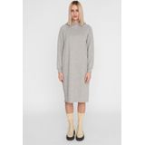 Noisy May - Helene Dress - Gebreide Sweatjurk - Met Capuchon - Zwart