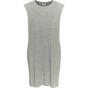 Noisy May - NMMAYDEN S/L SHORT DRESS - Jurk - Beige - Mouwloos