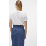 Vero Moda T-shirt Vmpaula S s T-shirt Ga Noos 10243889 White Dames