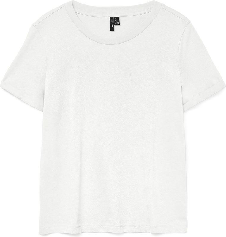 Vero Moda T-shirt Vmpaula S s T-shirt Ga Noos 10243889 White Dames