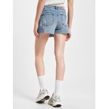 ONLY Jeansrock ONLTEXAS REG DNM SKORT BJ NOOS mit Destroyed Effekt