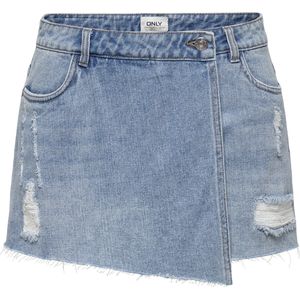 Spijkerrok - Denim - Blauw - Katoen - Mid Waist
