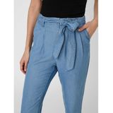 Broek - Hoge Taille - Tencel Lyocell - Loose Fit - Zwart