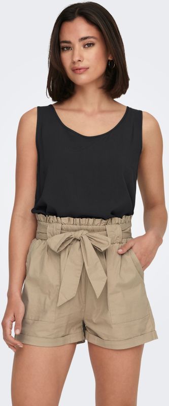 ONLY - Mouwloze Top - Zwart