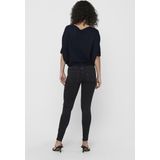 JDY - Gebreide Pullover - Zwart - Polyester - Boothals