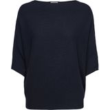 JDY - Gebreide Pullover - Zwart - Polyester - Boothals