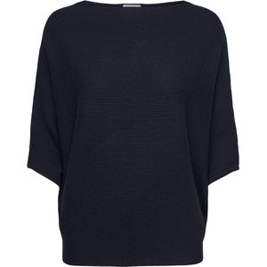 JDY - Gebreide Pullover - Zwart - Polyester - Boothals