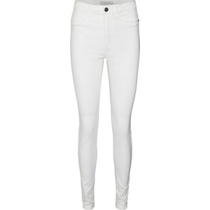 Noisy may NMCALLIE Skinny Fit Jeans voor dames, hoge taille, wit (bright white)