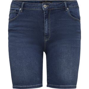 ONLY CARMAKOMA - Denim Shorts - Blauw - High Waist - Skinny Fit