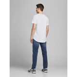 Jack & Jones - Heren T-shirts - 5-Pack - Ronde Hals - Katoen - Wit