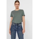 Vero Moda T-Shirt VMPaula (1-tlg) Plain/ohne Details