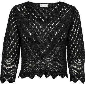JACQUELINE de YONG Strickpullover JDYNEW SUN 3/4 CROPPED PULLOVER KNT NOOS
