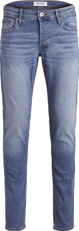 JACK & JONES PLUS - Glenn - Slim Fit Jeans - Blauw - Biologisch Katoen