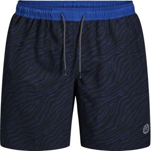 JACK&JONES PLUS JJIBALI JJSWIMSHORTS - Zwembroek - Zwart - Donkerblauw - Elastische Tailleband