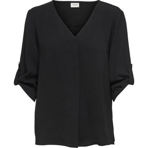 JDY - Divya 1 Top - Geweven - V-Hals - 3/4 Mouwen - Loose Fit