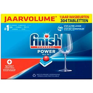 Finish - Vaatwastabletten Powerball Regular - 76 Stuks