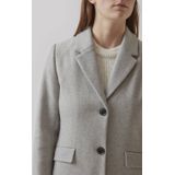 Modström - Pamela Jas - Grijs - Wolmix - Enkelrijig Ontwerp