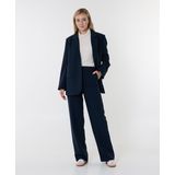 Modstrøm - Gale Blazer - Donkerblauw - 76% Polyester, 19% Viscose, 5% Elastane