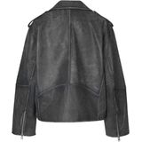 Modström - Hullamd Jas - Dames - Grijs - Leer - Regular Fit