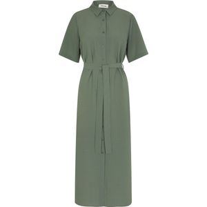 Modström - Huntleymd Midi Jurk - Groen - Polyester