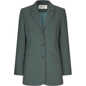 Groene slim blazer Gale - Modstrom