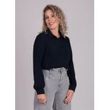Modström - Ossa - Blouse - Donkerblauw - 100% Polyester